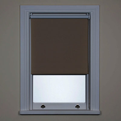 Bloc Fabric Changer Blackout Roller Blind Coffee Bloc Fabric Changer Blackout Roller Blind Coffee